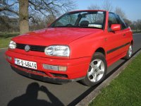 VW Golf cabriolet 19th March 2009 017.JPG