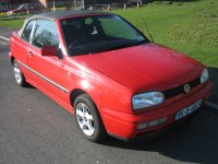 VW Golf cabriolet 19th March 2009 006.JPG